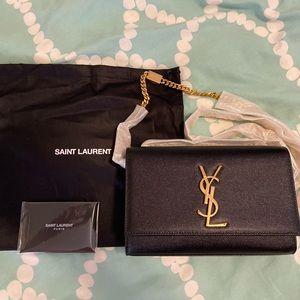 ❌ SOLD Saint Laurent YSL Kate Gold Hardware